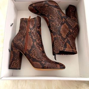 Aldo Aurella Snake print Booties